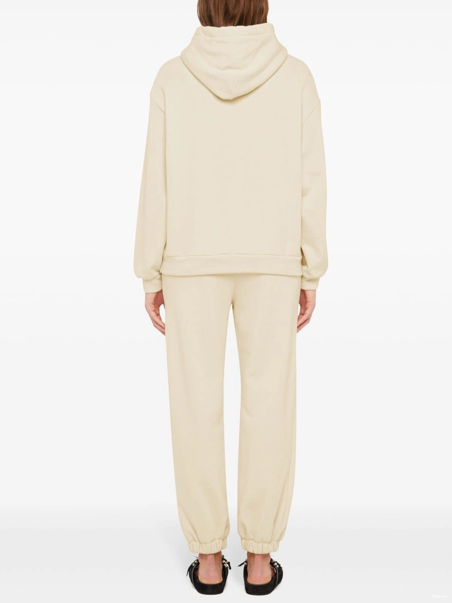 Cheap Terry hoodie French Women Alanui drawstring 0629